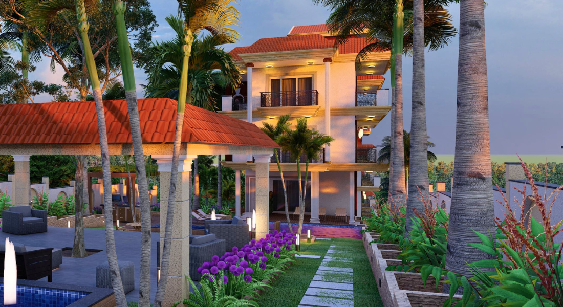 The Pine Cliff Villa For Sale in Goa